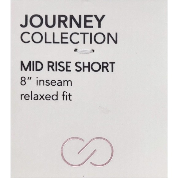 Calia Carrie Underwood Journey Collection Mid Rise Relaxed XXL 8” Short Green - Picture 6 of 7